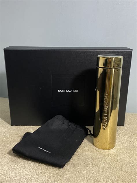 ysl silver bottle|ysl water bottle.